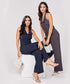 Halter Neck Buttoned Dark Grey Waistcoat